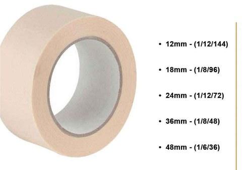 Masking Tape – 30M – 12mm-48mm