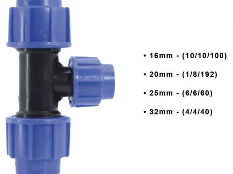 Pp Comp Tee – 16mm-32mm
