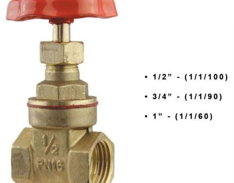 Gate Valve F X F – 1/2