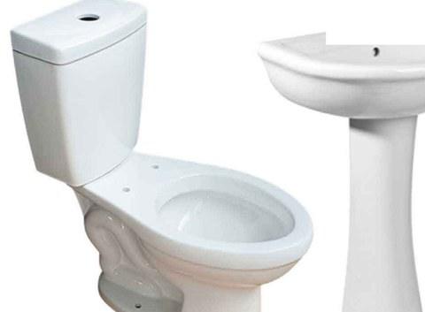 5 Pieces Toilet Set