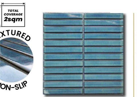 Omega Teal 20 Sheets – 296mm X 300mm