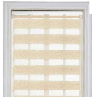 Zebra Roller Blind – Ivory