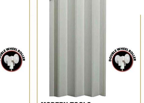 PVC Folding Door Grey – 2030mm X 830mm