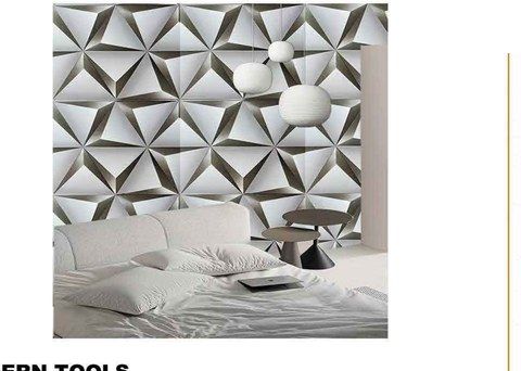 3D Crystal Grey Style – 530mm X 10M – 240Gsm
