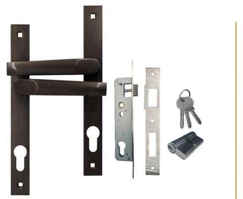 Aluminium Lockset 25mm – Bronze