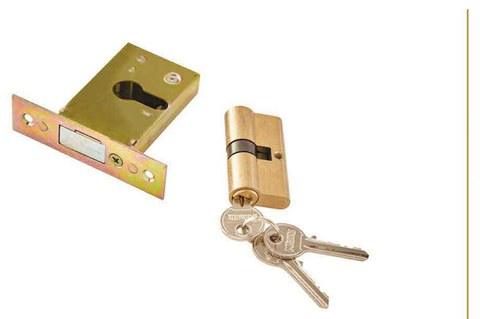 Gate Lock Lever Pro Cylindrical (Cylinder Included)