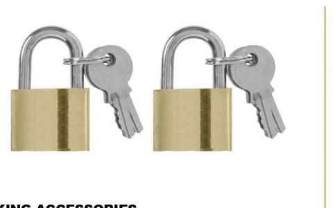 Padlock Pro Solid Brass Keyed Alike 32mm, 38mm, 50mm