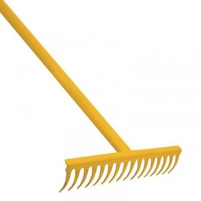 Rake Yellow 16 Teeth