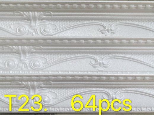 Foam Cornice Color White