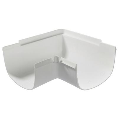 PP BB D-Shape Gutter Corner 90D