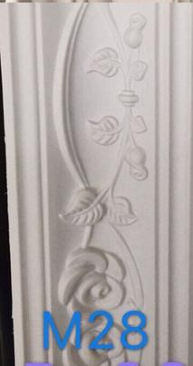 Hard Cornice Color White